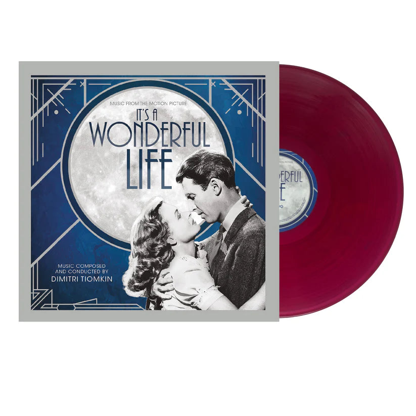 O.S.T. Dimitri Tiomkin - It's A Wonderful Life (Burgundy “Zuzu’s Petals” Vinyl) LP