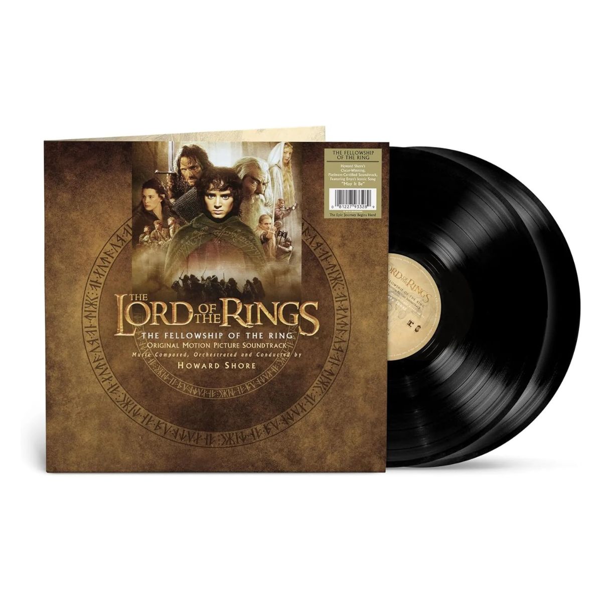 O.S.T. The Lord Of The Rings - The Fellowship Of The Ring (Black Vinyl) 2LP