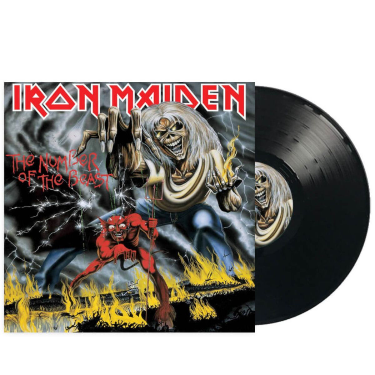Iron Maiden - The Number Of The Beast (Black Vinyl) LP