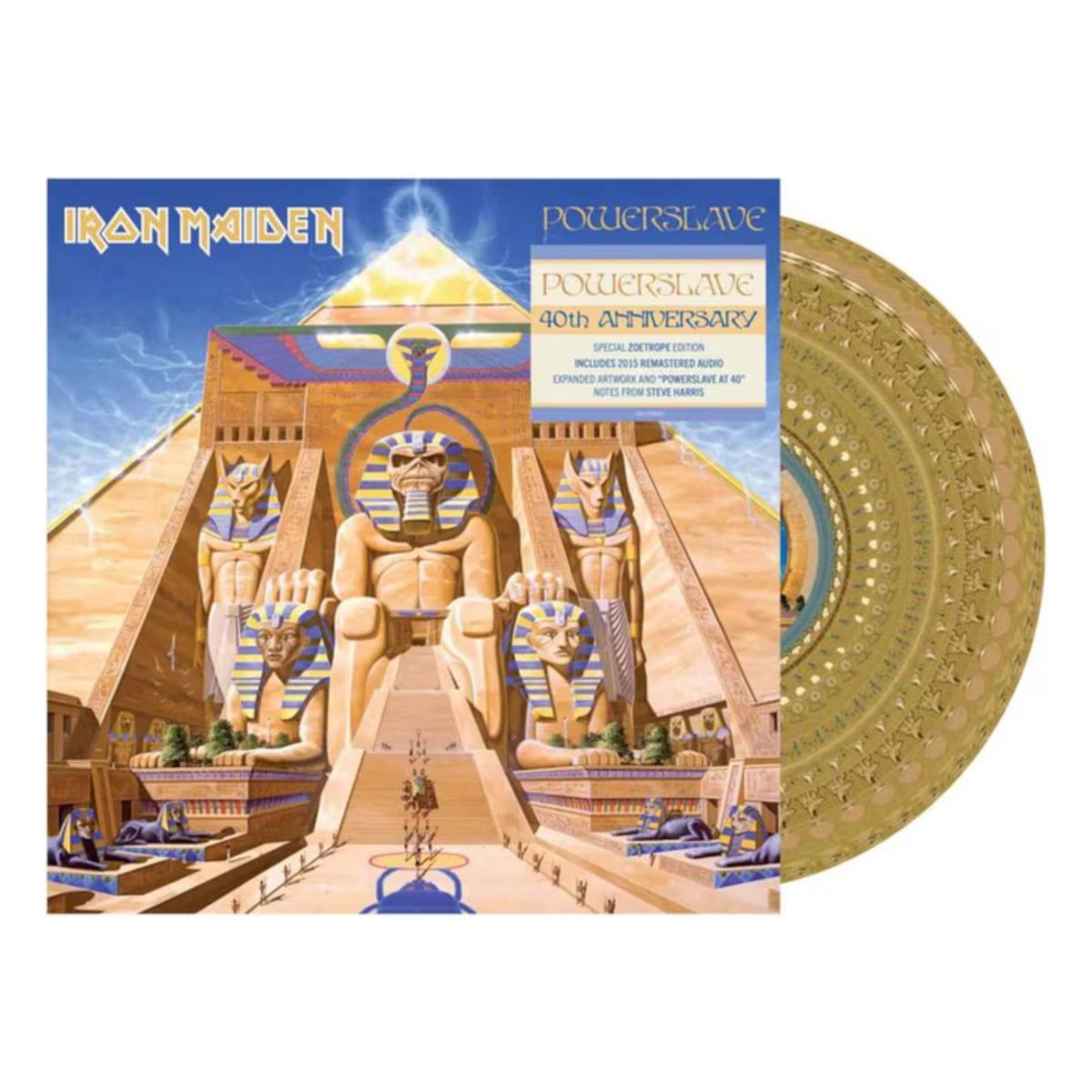 Iron Maiden - Powerslave (Zoetrope Picture Vinyl Edition) 40th Anniversary LP