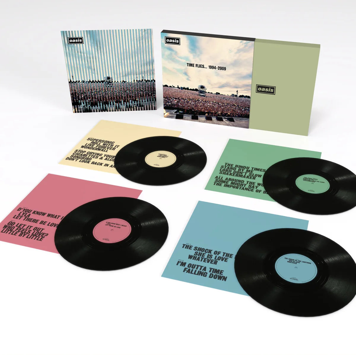 Oasis - Time Flies... 1994-2009 Boxset (Black Vinyl) 4LP